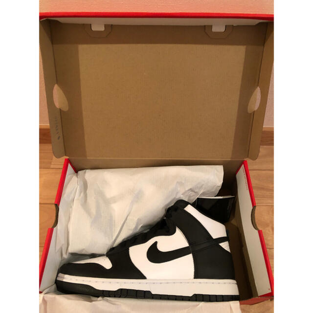 Nike Dunk High Retro Black White  27.5cmスニーカー