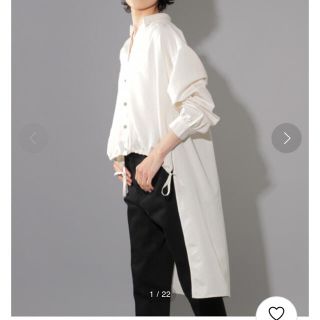 ページボーイ(PAGEBOY)のバックロングシャツ(シャツ/ブラウス(長袖/七分))