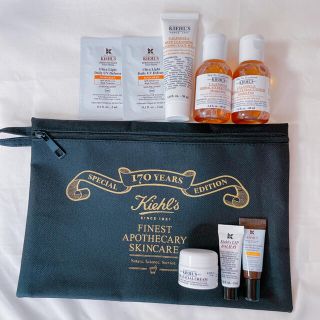 Kiehl's - 新品未使用 キールズ非売品ポーチ&サンプル・ミニサイズ ... Kiehl's キールズ サンプル セット ボックス付き