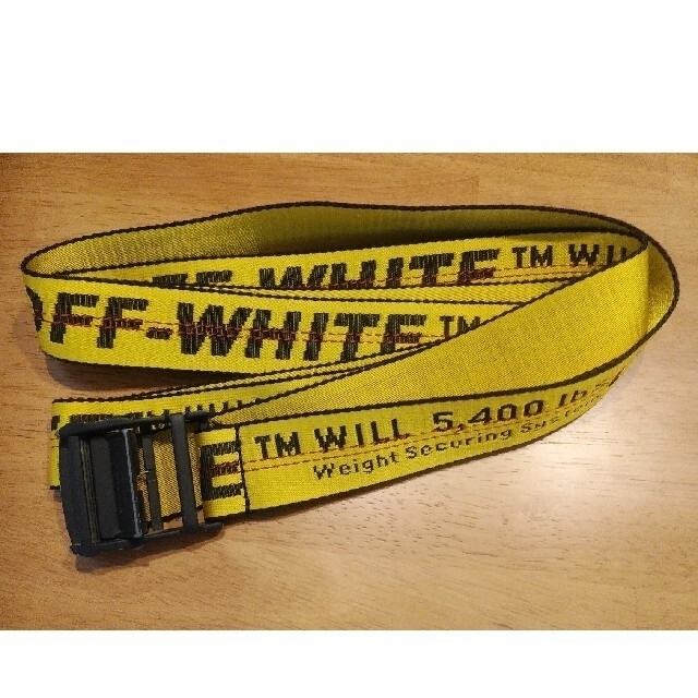 OFF-WHITE(オフホワイト)のオフホワイト ガチャ ベルト supreme off white メンズのファッション小物(ベルト)の商品写真