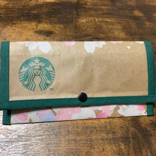 スターバックスコーヒー(Starbucks Coffee)のスタバ　紙袋　リメイク　マスクケース (その他)