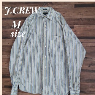 ジェイクルー(J.Crew)のＪ.CREW　ジェークルー 90s マルチカラー　ストライプ　シャツ(シャツ)