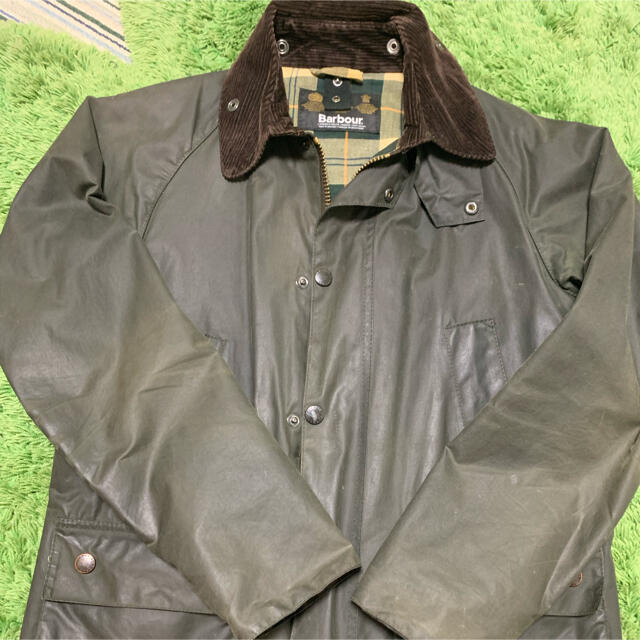 バブアービデイルSLオリーブサイズ38中古品 【驚きの値段】 36.0