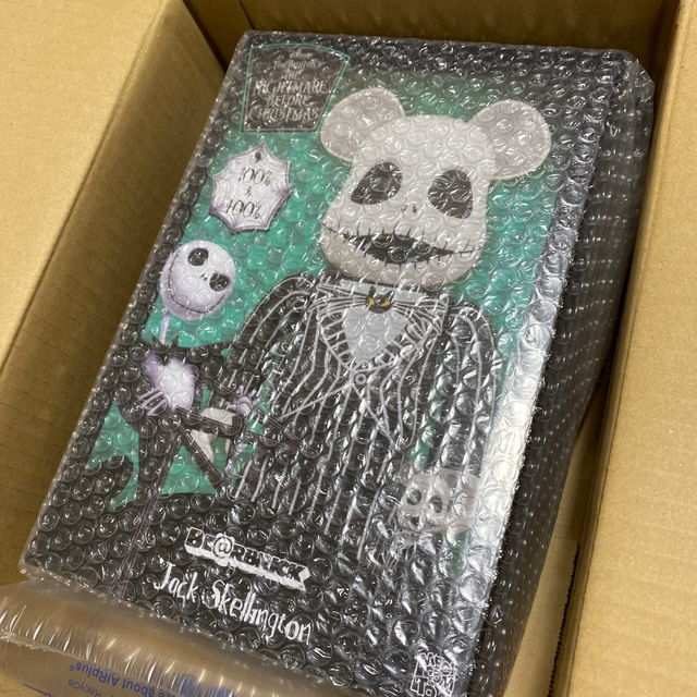 BE＠RBRICK Jack Skellington 100％ & 400％