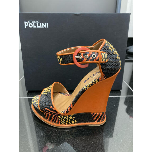 POLLINI ウェッジサンダル size36 レディースの靴/シューズ(サンダル)の商品写真