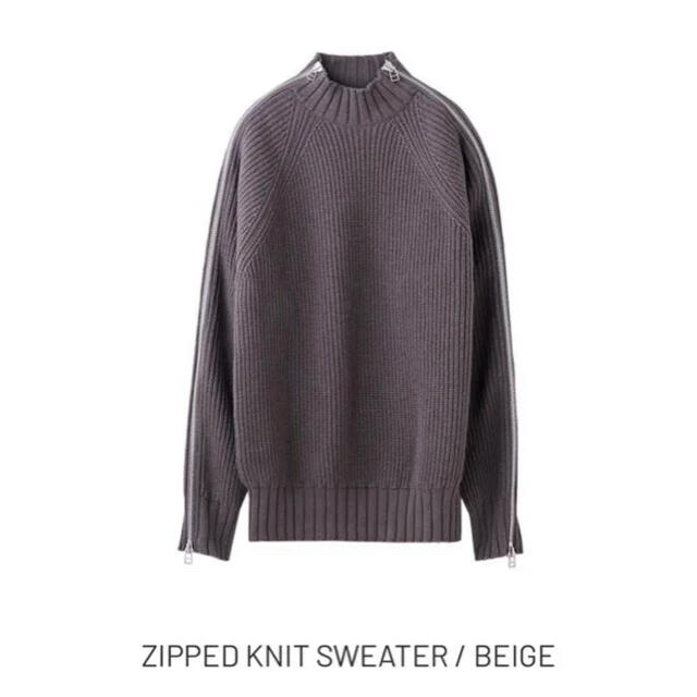 johnlawrencesullivan zipped knit sweterceline