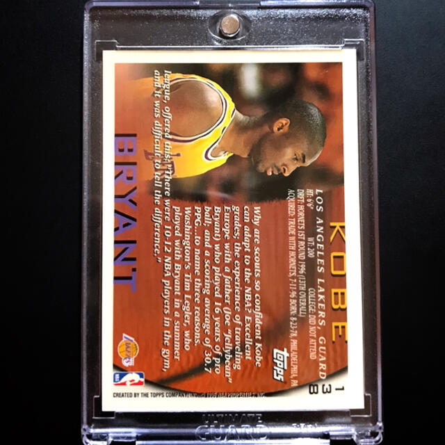 【419】 NBA カード Kobe Bryant RC topps 1