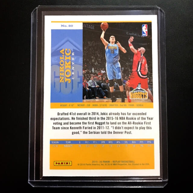 NBAカード nikola jokic prizm 25シリ