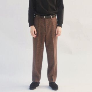 Steven alan steaven alan ウール　パンツ　スラックス　茶