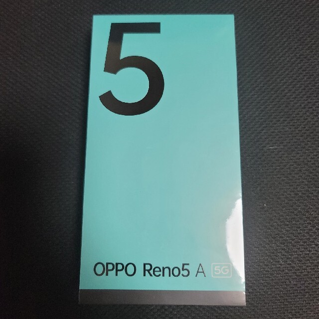 メール便可/取り寄せ ☆OPPO Reno5 A☆新品・未開封☆ワイモバイル版