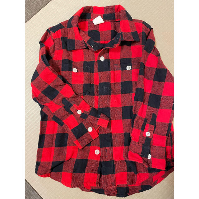 babyGAP(ベビーギャップ)のGAP 柄シャツ キッズ/ベビー/マタニティのキッズ服男の子用(90cm~)(Tシャツ/カットソー)の商品写真