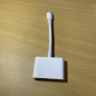 アップル(Apple)のlightning to digital av adapter(その他)