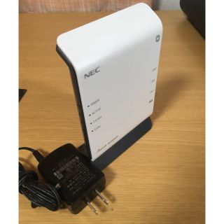 エヌイーシー(NEC)のNEC WF800HP 11ac対応WiFiルーター(PC周辺機器)