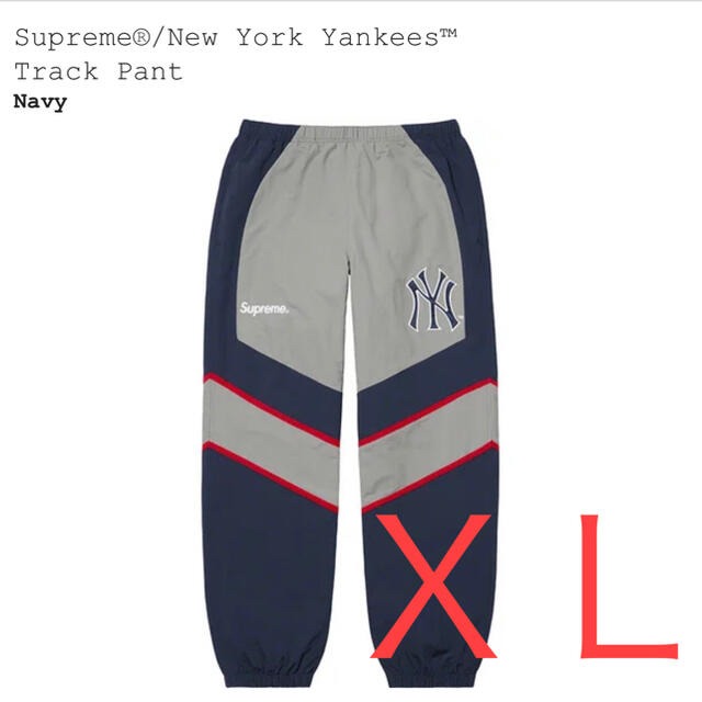 Supreme(シュプリーム)のSupreme New York Yankees Track Pant ＸＬ メンズのパンツ(その他)の商品写真