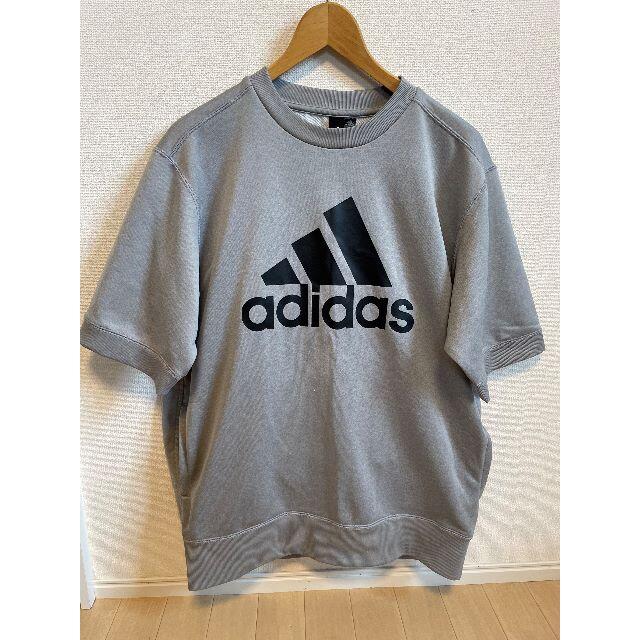 adidas(アディダス)のアディダス　半袖トスウェット　L　♪激安出品中♪ メンズのトップス(スウェット)の商品写真