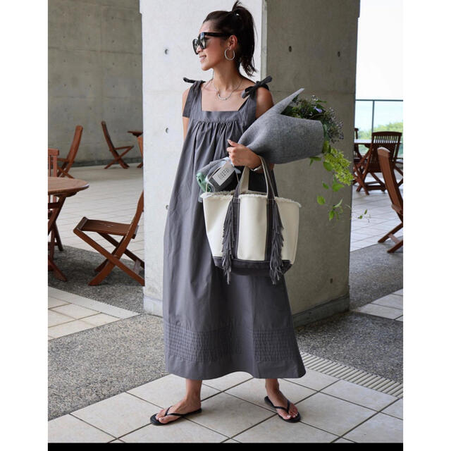 ゲリラ値下げ❗️♡新品.未使用gypsohila リリーリボンワンピース