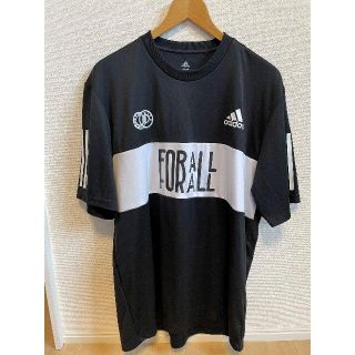 アディダス(adidas)のアディダス　ナイロンティシャツ　XO　♪激安出品中♪(Tシャツ/カットソー(半袖/袖なし))