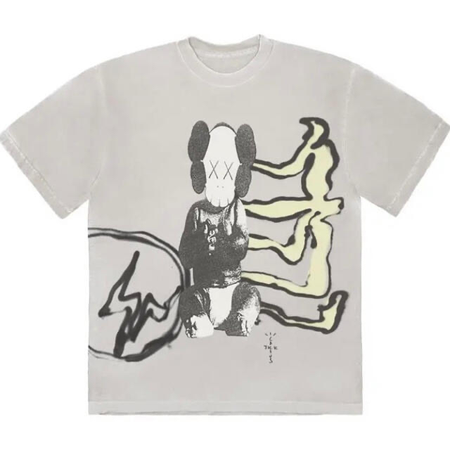 FRAGMENT(フラグメント)のCACTUS JACK + KAWS FOR FRAGMENT TEE トラビス メンズのトップス(Tシャツ/カットソー(半袖/袖なし))の商品写真