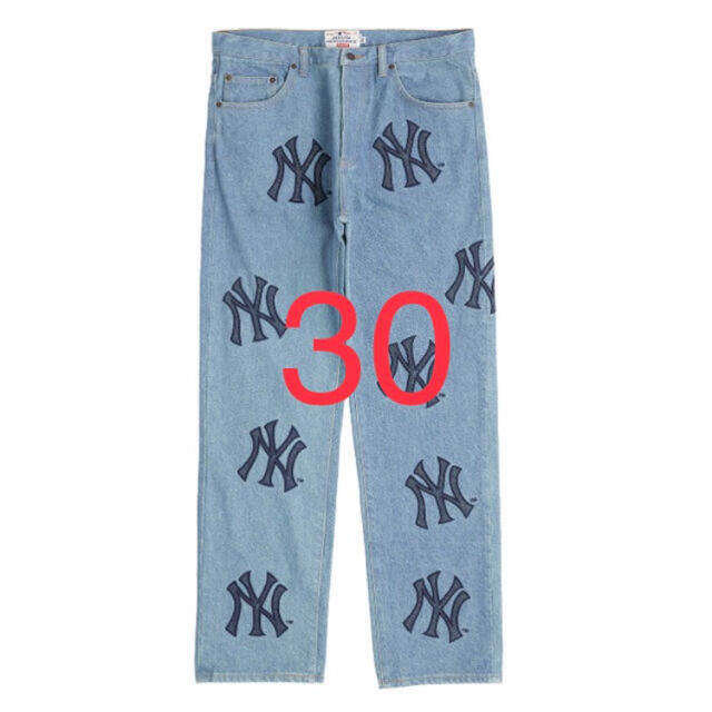 デニム/ジーンズSupreme New York Yankees Regular Jean 30