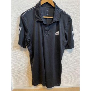 アディダス(adidas)のアディダス　ナイロンポロシャツ　XO　♪激安出品中♪(ポロシャツ)