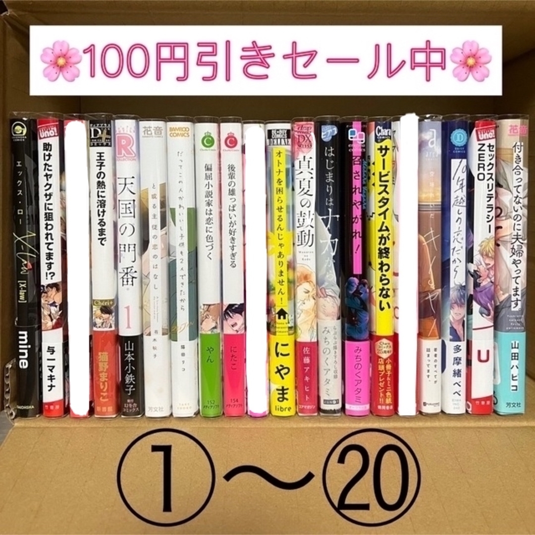 商業BL ①〜⑳】単品も可！まとめ 20冊 - ボーイズラブ(BL)