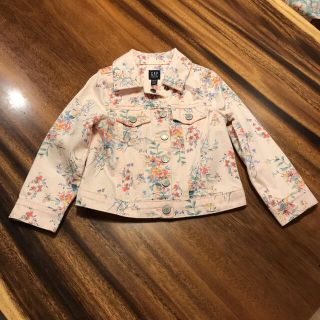 ギャップ(GAP)のギャップデニム　GAP DENIM 花柄ジージャン　3T 100cm(ジャケット/上着)