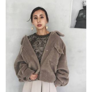 アメリヴィンテージ(Ameri VINTAGE)のameri vintage over size eco mouton coat(ムートンコート)