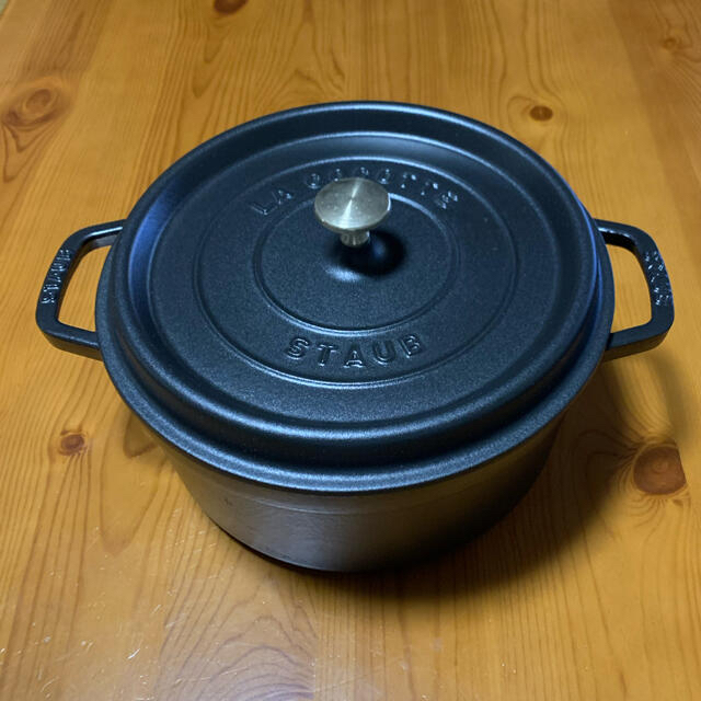 鍋/フライパン専用です。ストウブ Staub ピコ・ココット ラウンド 26cm  ブラック