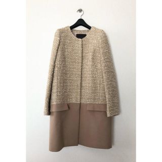 美品 即完売♡定価5.5万*Jewel Changes*アンゴラノーカラーコート