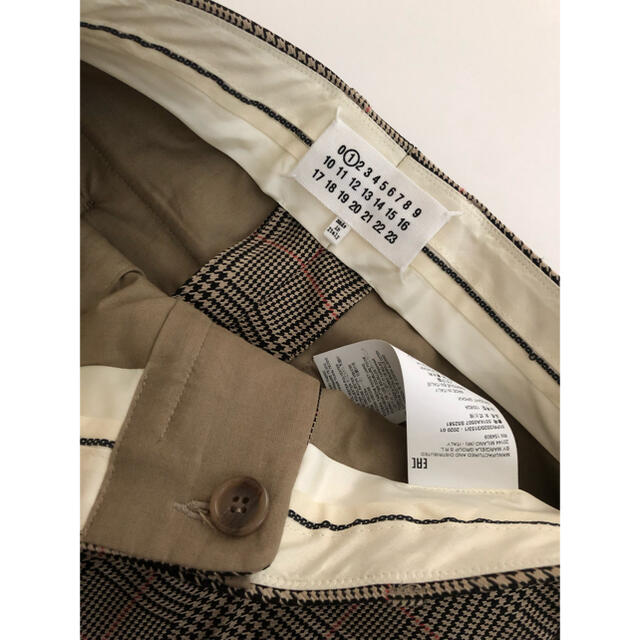 Maison Martin Margiela(マルタンマルジェラ)のMAISON MARGIELA / check trousers レディースのパンツ(クロップドパンツ)の商品写真