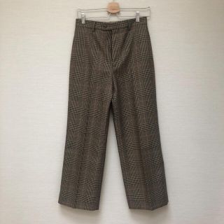 マルタンマルジェラ(Maison Martin Margiela)のMAISON MARGIELA / check trousers(クロップドパンツ)