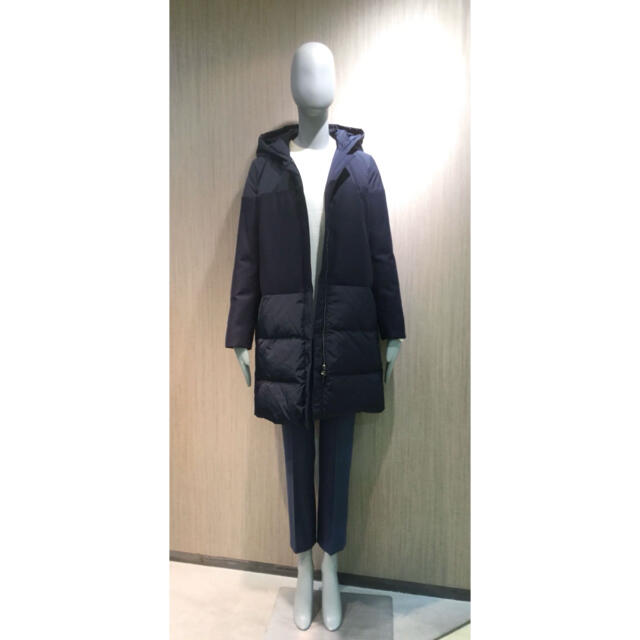 最安値定番】 theory - theory 19AW ウールコンビデザイン フード付き