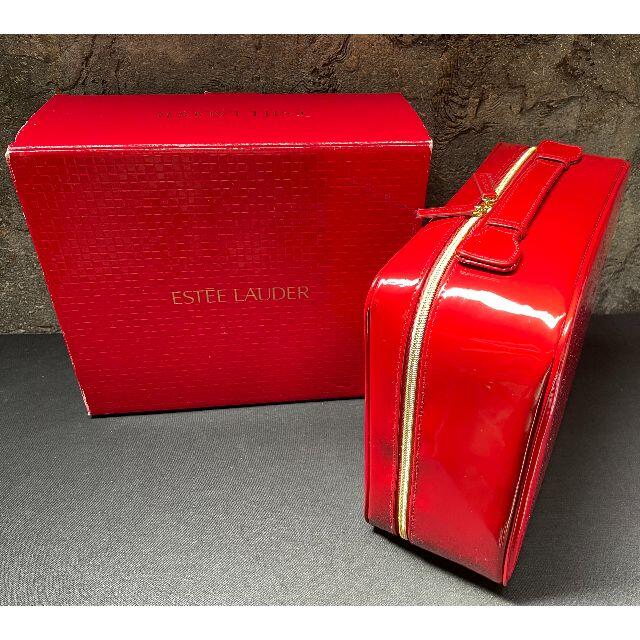 Estee Lauder(エスティローダー)のエスティーローダー メークアップセット 2015 エナメル バッグ＆ポーチ 箱 レディースのバッグ(その他)の商品写真