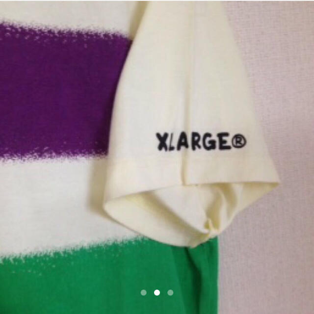 XLARGE(エクストララージ)のXLARGE エクストララージ Tシャツ ボーダー メンズのトップス(Tシャツ/カットソー(半袖/袖なし))の商品写真