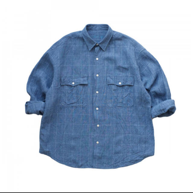 PORTER(ポーター)のPORTER CLASSIC ROLL UP LINEN CHECK SHIRT メンズのトップス(シャツ)の商品写真