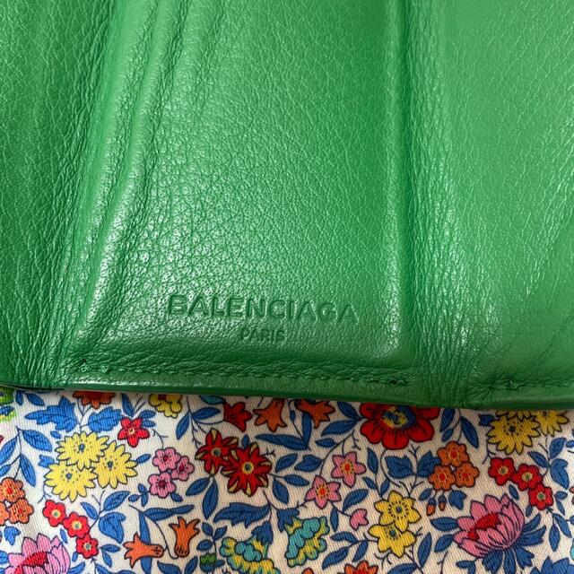 Balenciaga(バレンシアガ)の26日までmさま専用☺︎BALENCIAGA グリーン財布 レディースのファッション小物(財布)の商品写真