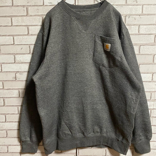 carhartt(カーハート)の90s カーハート メキシコ製 XL デッドストック ビッグシルエット ロゴタグ メンズのトップス(スウェット)の商品写真