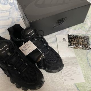 [25.5cm]NIKE CDG SHOX TL ナイキ コムデギャルソン