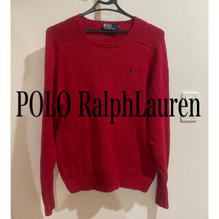 ポロラルフローレン(POLO RALPH LAUREN)の定番アイテム 90s ポニー刺繍 ラルフローレン ワンポイント ニット セーター(ニット/セーター)