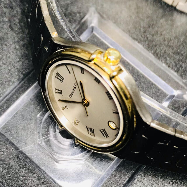 【良品 可動品】 ティファニー レディース 腕時計 確実正規品 アトラス