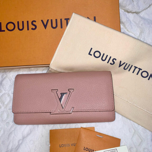 LOUIS VUITTON ルイヴィトン⭐︎カプシーヌ　長財布　マグノリア