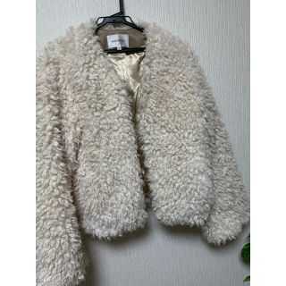 マウジー(moussy)のmoussy ふわふわアウター∘∗(毛皮/ファーコート)