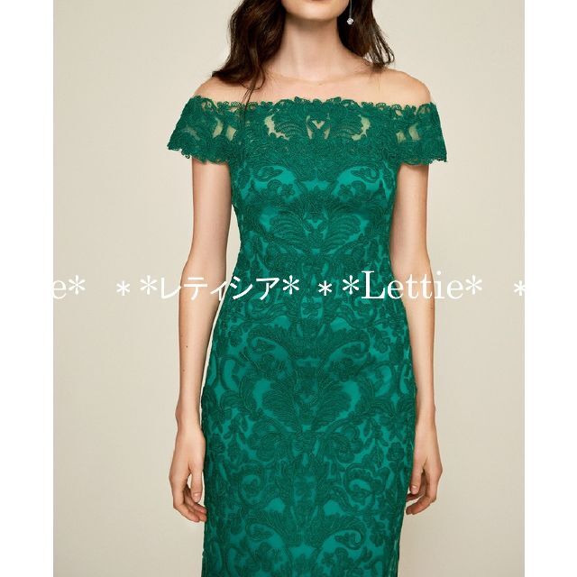 TADASHI SHOJI タダシショウジ タダシショージ レース ドレス 緑