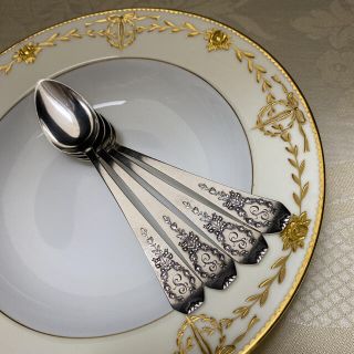 マイセン(MEISSEN)の【Madam Jumel／マダム・ジュメル】純銀 スプーン ４本セット(食器)