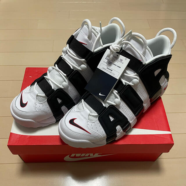 エアジョーダン1NIKE AIR MORE モアテン ゼブラ エアモアアップテンポ