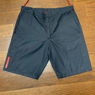 プラダ(PRADA)のPRADA SPORT ショートパンツ　サイズ　48 黒　ハーフパンツ(ショートパンツ)