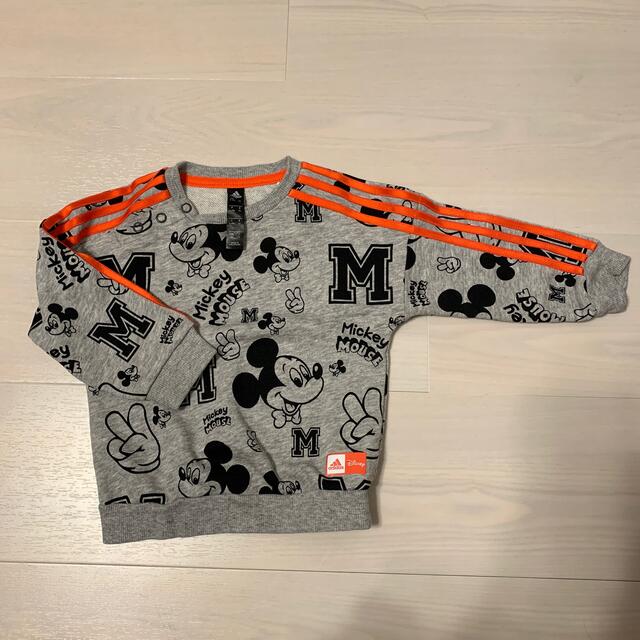 adidas(アディダス)のadidas × Disney スウェットセットアップ キッズ/ベビー/マタニティのベビー服(~85cm)(トレーナー)の商品写真