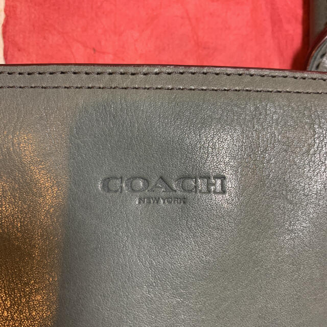 COACH(コーチ)のコーチ coach レザートートバッグ ビジネスバッグ　職人技の活きる逸品です メンズのバッグ(トートバッグ)の商品写真