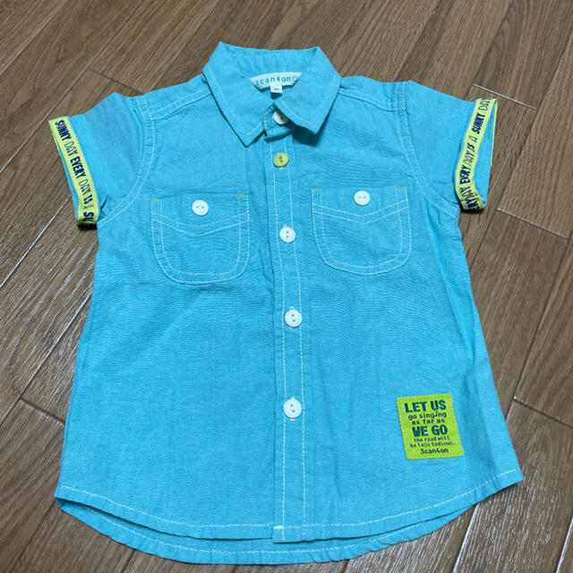 3can4on(サンカンシオン)の3can4on 半袖シャツ キッズ/ベビー/マタニティのキッズ服男の子用(90cm~)(Tシャツ/カットソー)の商品写真