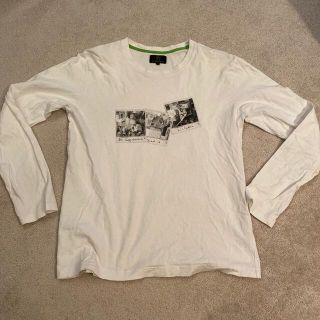 アールニューボールド(R.NEWBOLD)のR.NEWBOLD 長袖　シャツ　白　Tシャツ　アールニューボールド(Tシャツ/カットソー(七分/長袖))